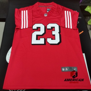 Nike Men's San Francisco 49ers Christian McCaffrey #23 Vapor F.U.S.E.  Limited Red Jersey