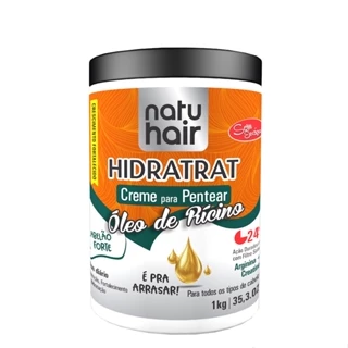 Creme Para Pentear Óleo de Rícino NatuHair 1kg