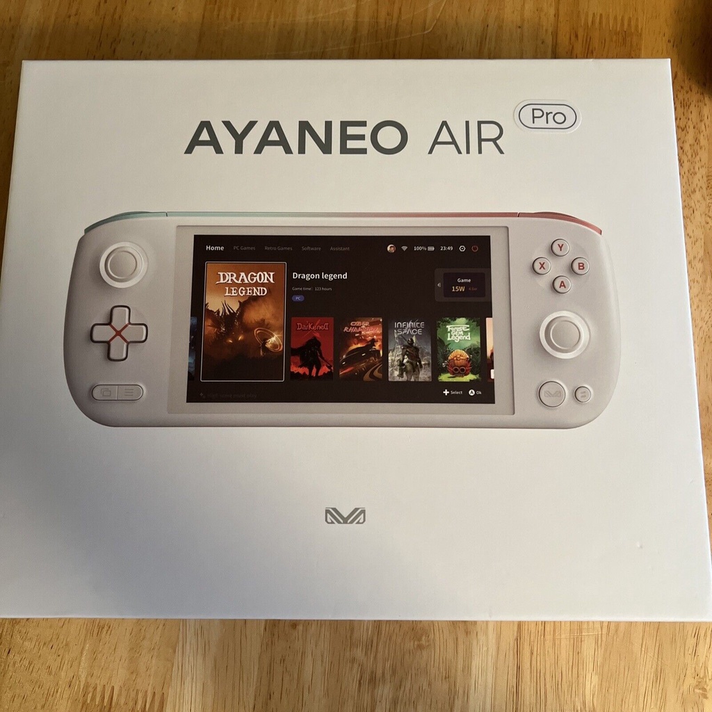 AYANEO AIR Pro OLED White- 16GB RAM 512GB SSD AMD 5560u