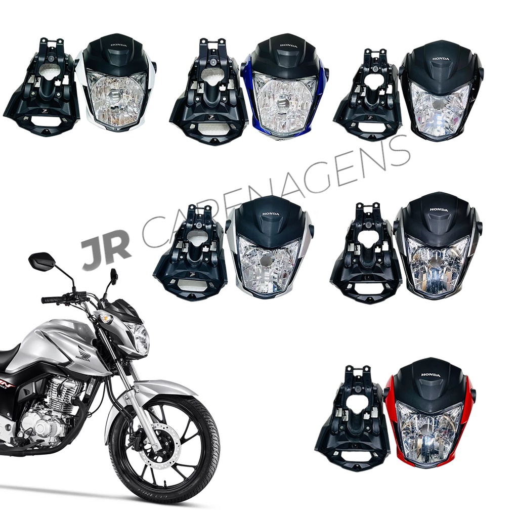 Carenagem Frente FAN 160 2022/23 Completa Mod. Original Cores