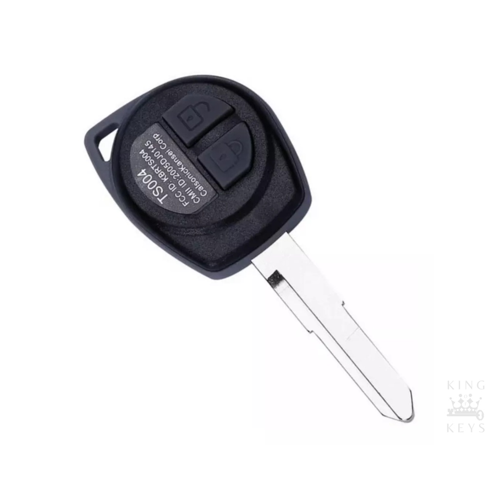 Custodia In Silicone Per Chiave Auto Suzuki | Adatta Per Grand Vitara, Swift, SX4, S-Cross, XL-7 | Morbida Cover Protettiva (Nera)