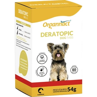 Suplemento Vitamínico Organnact Deratopic Tabs 54g