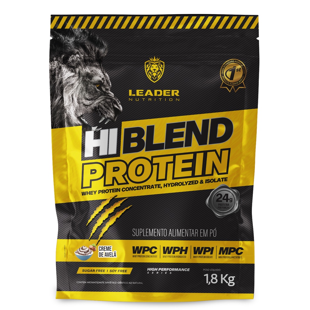 Whey Protein Hi-Blend Protein 1.8Kg – Leader Nutrition