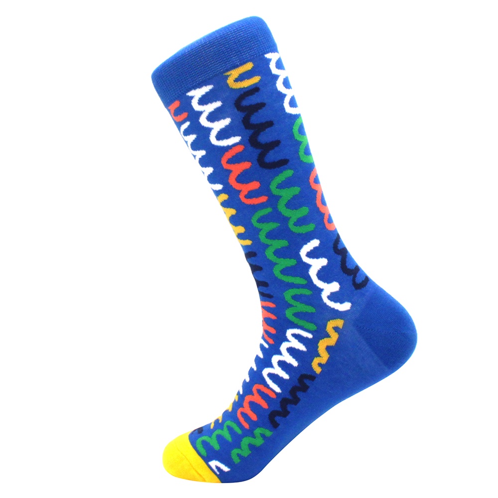 Meias Divertidas JYinstyle Para Homens - Algodão Com Estampas Holiday