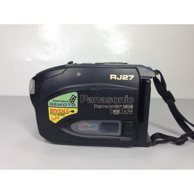 Filmadora Antiga Vhsc Panasonic Nvrj27pn 13a Sem Teste Shopee Brasil