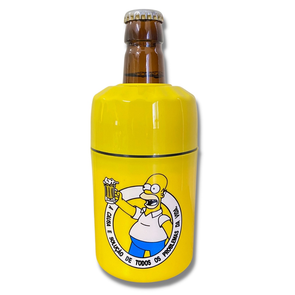 Monte Seu Kit Suporte Cerveja Os Simpsons Personagens 350ml
