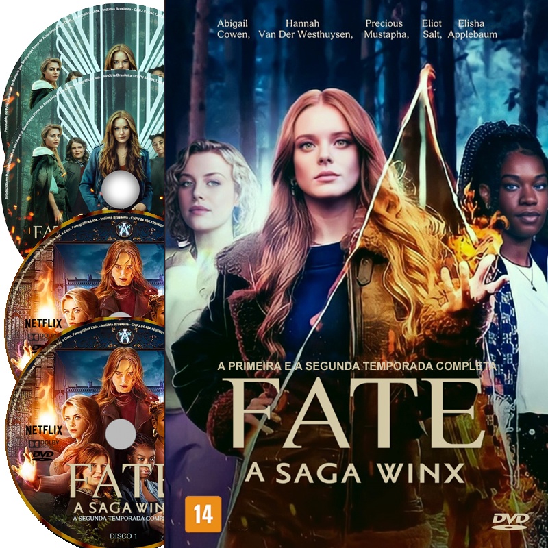 Dvd Série Fate: A Saga Winx 1ª/2ª Temporadas Box | Shopee Brasil