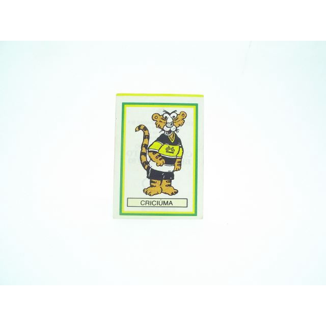 FIGURINHA ORIGINAL CRICIUMA MASCOTE NR 483 CB 93 ABRIL & PANINI.JPG