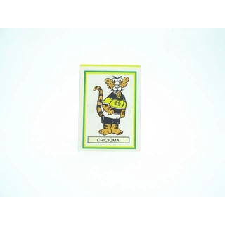 FIGURINHA ORIGINAL CRICIUMA MASCOTE NR 483 CB 93 ABRIL & PANINI.JPG