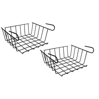 Kit Com 02 Gavetex Pequeno Organizador De Armário Prateleira Metaltru