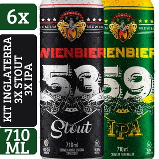 Kit Wienbier Inglaterra 710ml (6un)