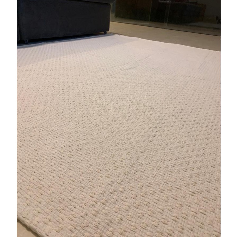 Tapete de Sala com 2m de largura , medida Grande 100% algodão. Grosso e muito macio, pode ser lavado na máquina!