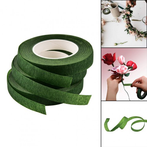 Fita Floral Verde DIY Para Encapar Artesanato Acabamento Artesanal ...
