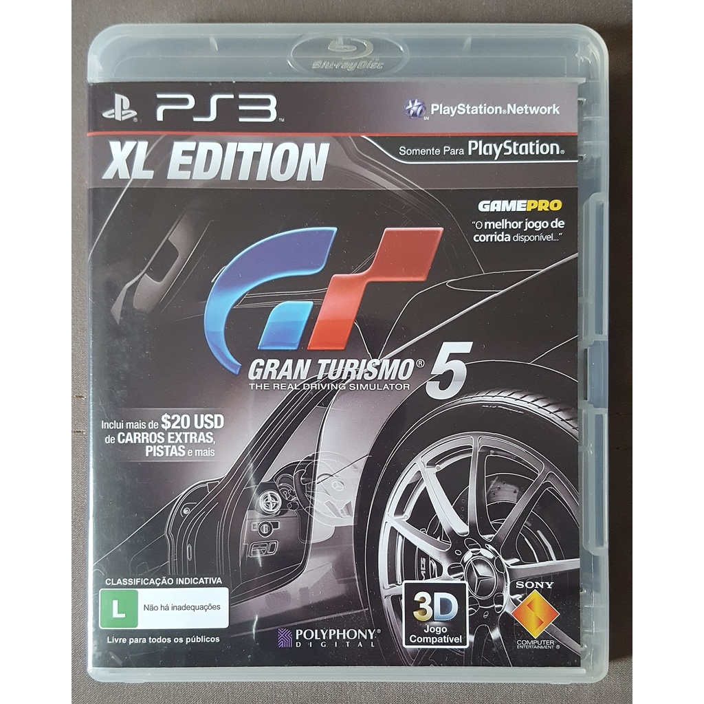 PS3 GRAN TURISMO 5 RACING PACK 160GB Console Box Sony PlayStation 3 Slim [BOX