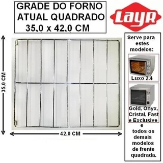 Grade para forno Layr - selecione a medida