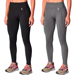 Kit 2 Calças Legging Lupo Sport Max Original Feminina Academia Leguin Legues Fitness Levanta Empina Bumbum