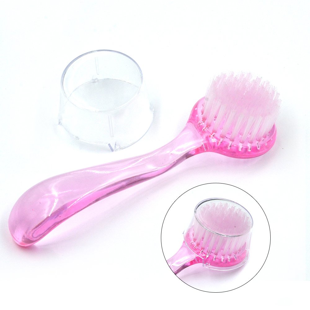 SQ4373 - Escova Profissional Para Unhas Limpeza Manicure Pedicure Salão Nail Design