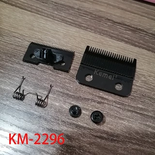 Kemei 2296 Peças De Lâmina De Substituição Do Clipper De Cabelo KM-2296 Cabeçote De Corte Mola Clip Sem Frio wahl andis babyliss