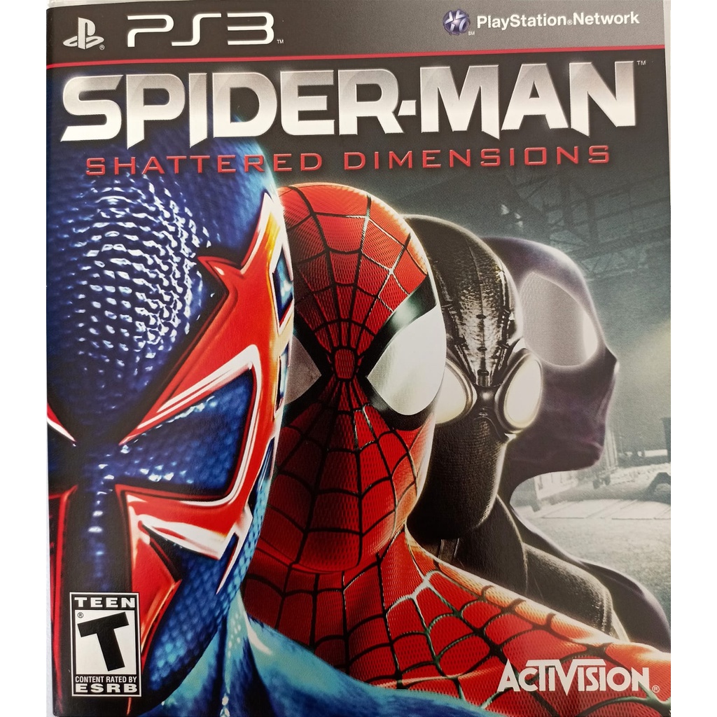 Spider-Man Shattered Dimensions PS3 Mídia Física Original Pronta Entrega