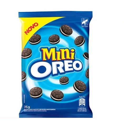 KIT 5 BISCOITO MINI OREO 35G