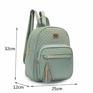 Bolsa Mochila feminina de Couro Sintetico. MODA PREMIUM Bolsas