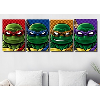 Donatello, Leonardo, Michelangelo e Rafael: artistas