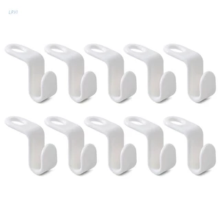 KIt c/10 Ganchos Extensores de Cabide de Roupas Conector