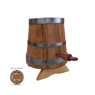 Dorna de Carvalho 2,5 litros cachaça pinga whisky gim