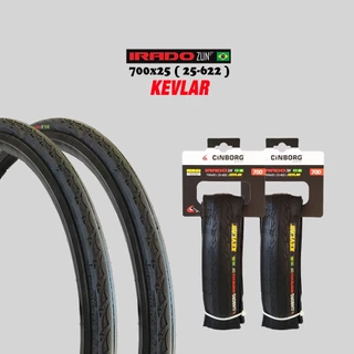 Par Pneus Bike Speed Kevlar aro 700x25 (25-622) Irado Zun