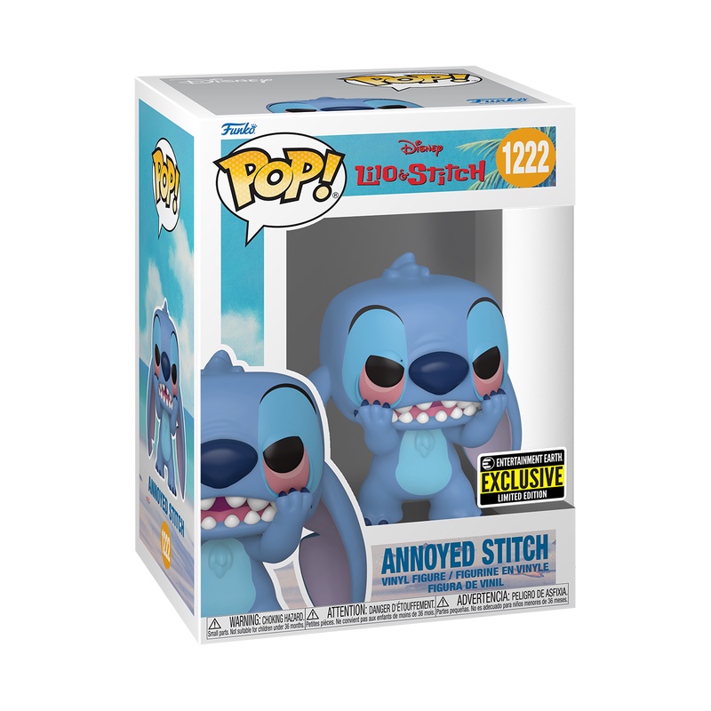 Funko Pop! Lilo & Stitch Annoyed Stitch Funko Pop Figure #1222 EE