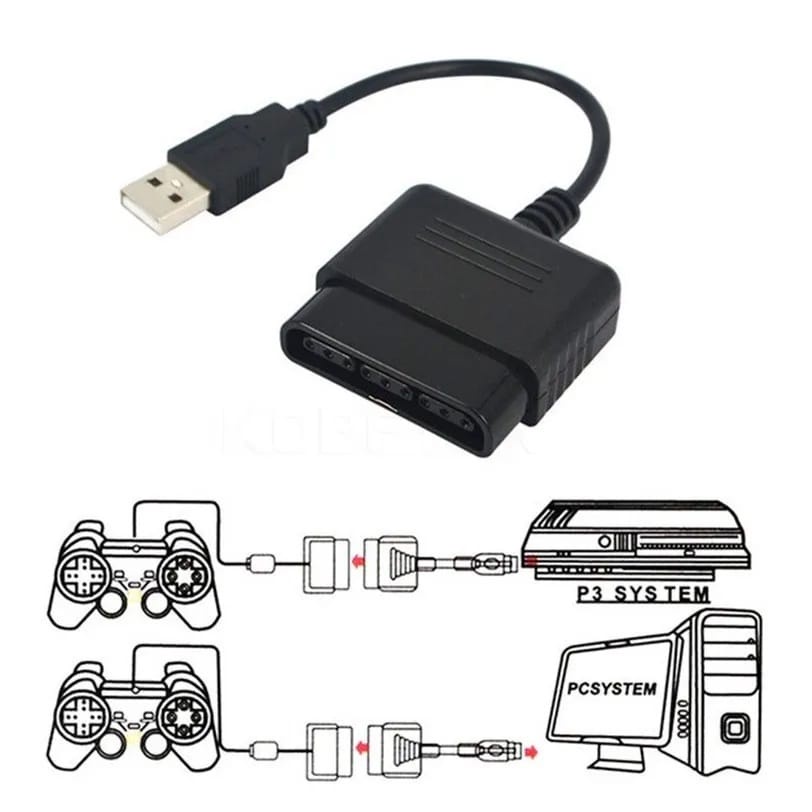 Conversor Adaptador Controle Joystick Ps2 para USB Ps3 Pc Windows