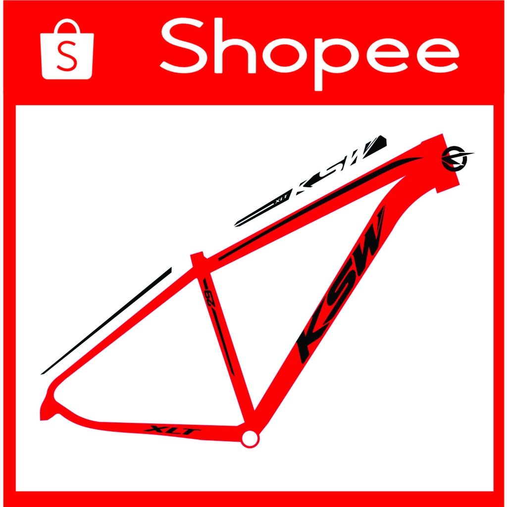 Adesivos Bike Ksw Xlt 29 Kit Completo Quadro