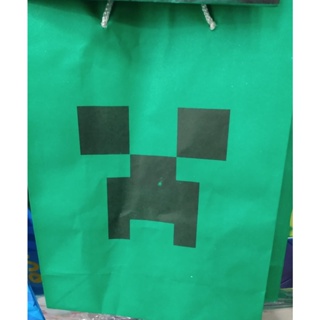 Sacola de Papel Minecraft (P) - UN.