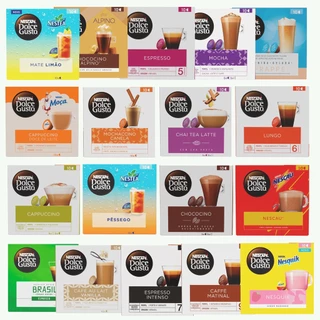 Dolce Gusto Caixa 10 Cápsulas Sabores Diversos Escolha Seus Sabores Novidades em Oferta na Shopee