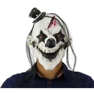Máscara Látex Palhaço Terror Assustador Halloween Festa Carnaval