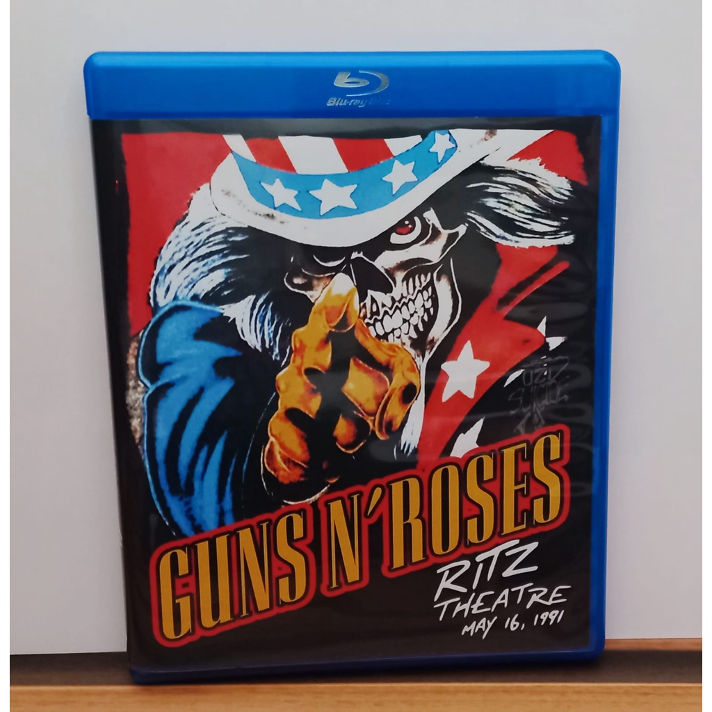 Blu-ray Guns N' Roses - Ritz Theatre 1991 - Versão 2022 do box Use Your Illusion