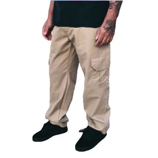 calça cargo masculina qualidade preta e bege ref019
