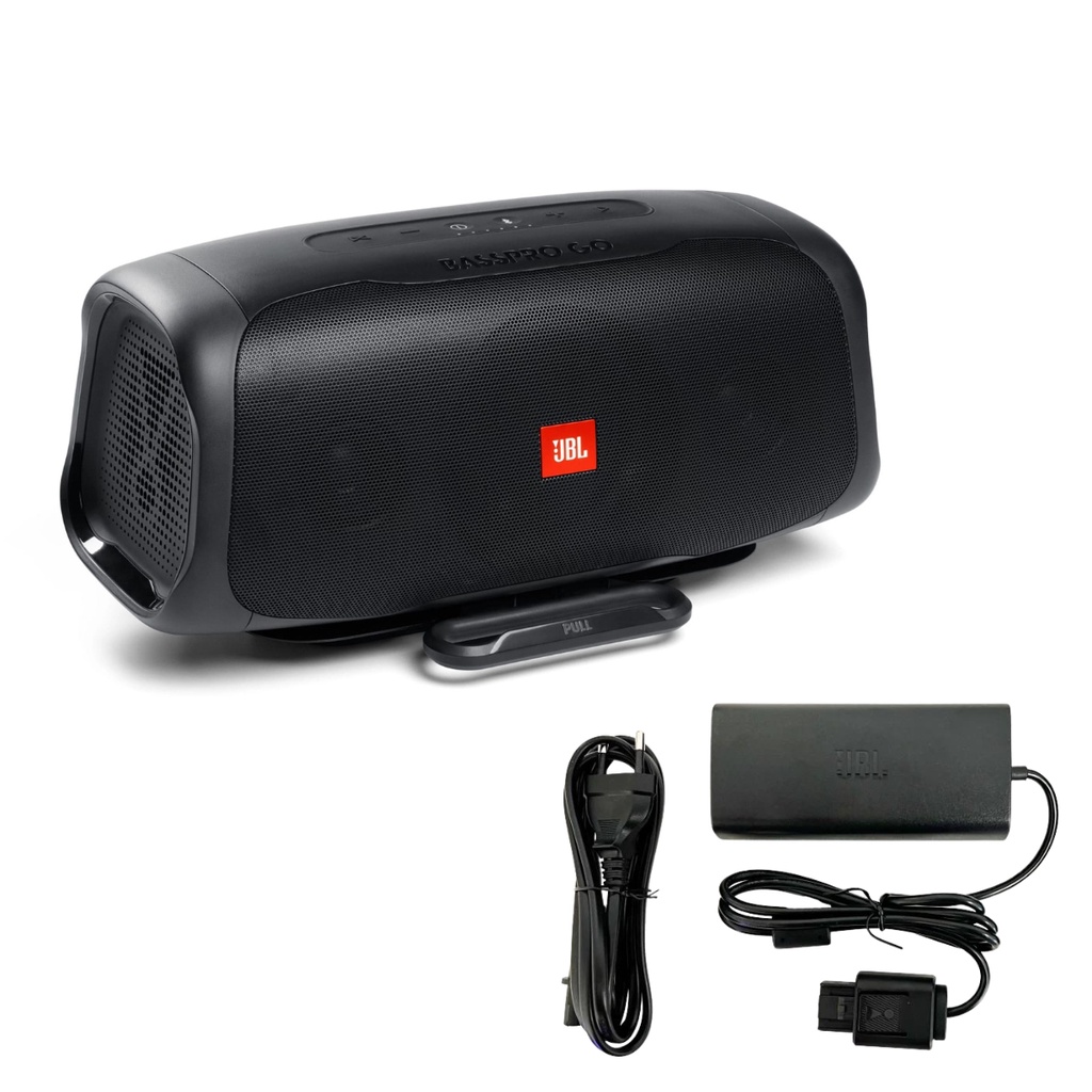 Caixa De Som Portatil Jbl Basspro Go Black Bt Com Carregador