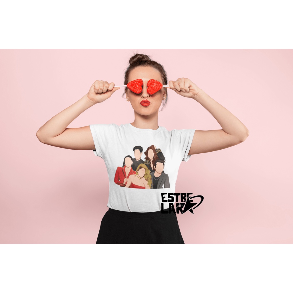 Camiseta RBD Caricatura | Shopee Brasil