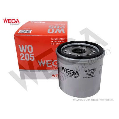 Filtro de Oleo Renault Clio Logan March Sandero Twingo – WEGA WO-205