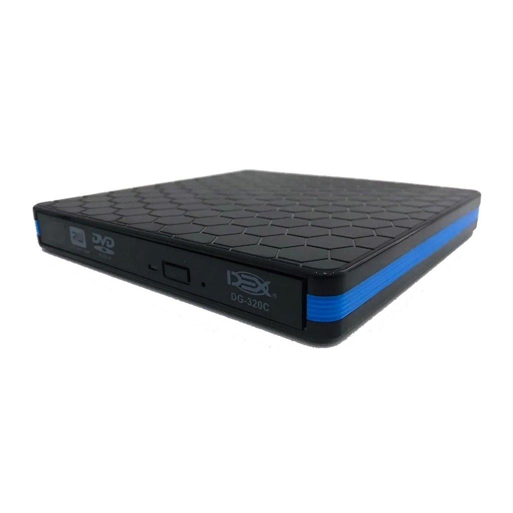 Leitor E Gravador Cd Dvd Externo Slim Preto Usb 3.0 P/ Pc Notebook