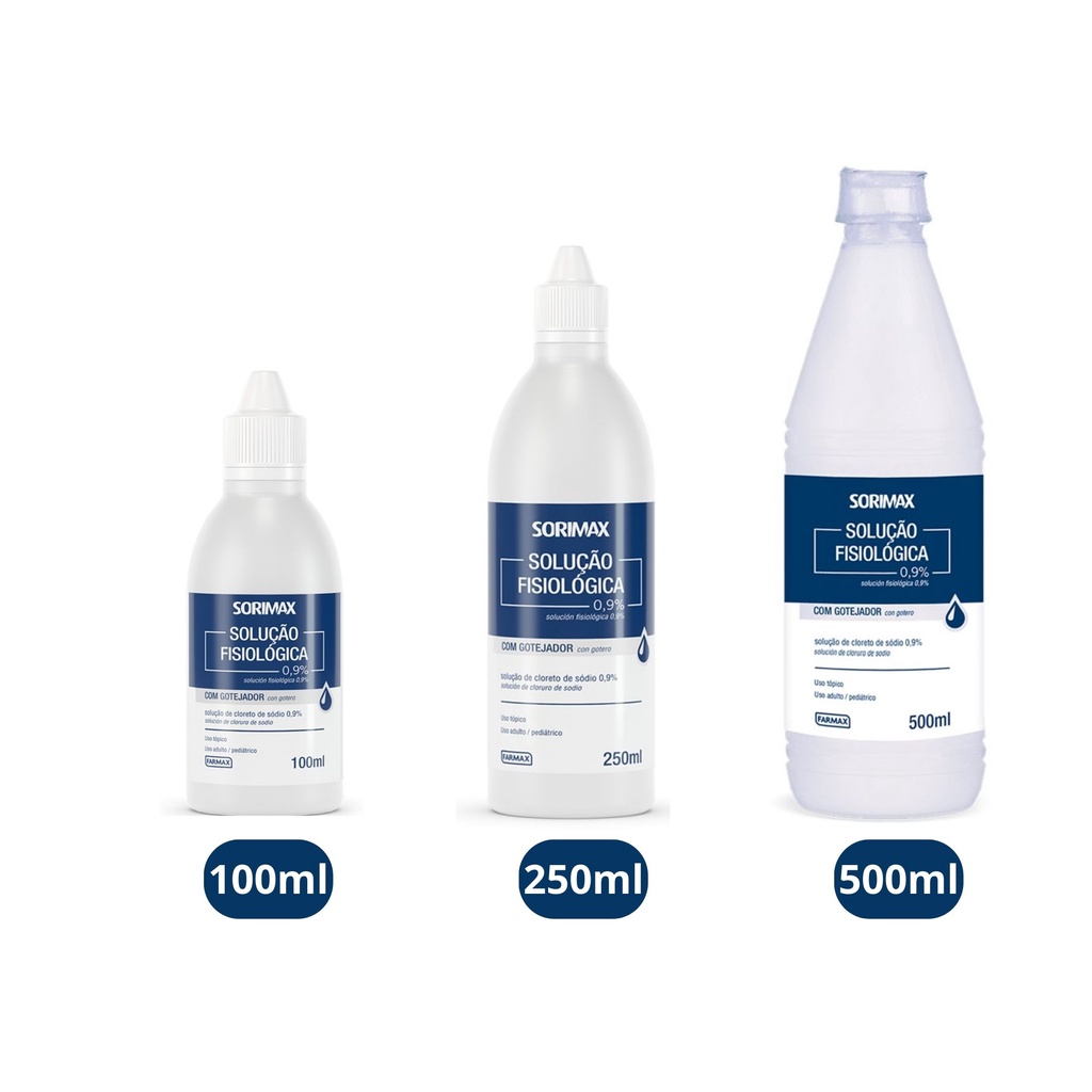 SOLUCAO FISIOLOGICA SORIMAX 500ML FARMAX