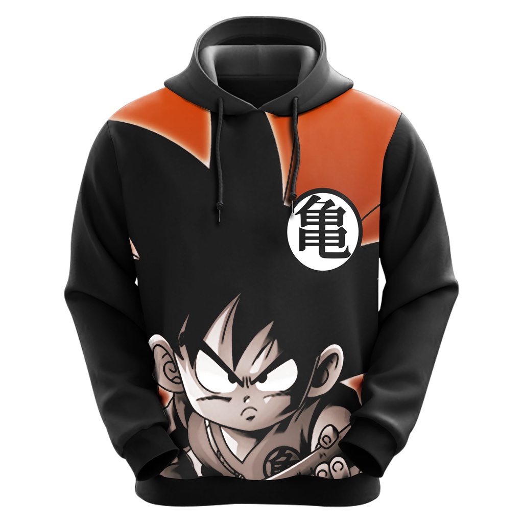 Blusa de Frio Moletom Full Dragon Ball Majin Boo Desenho com Capuz