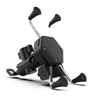 Suporte Celular Motocicleta Com Carregador Universal Usb
