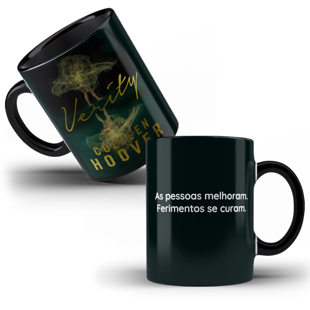 Caneca Porcelana Livro Verity Colleen Hoover Shopee Brasil