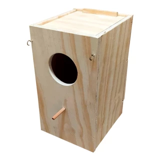 Ninho Vertical 30cm para reprodução de aves/passaros