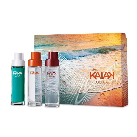 Kit Miniatura Kaiak Tradicional Kaiak Aventura Kaiak Aero Perfume Feminino Natura Shopee