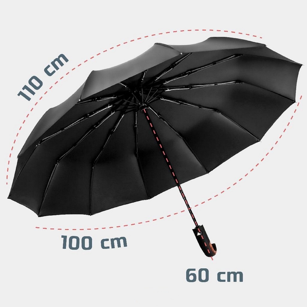 Guarda Chuva Automático Médio Reforçado Linha Premium
