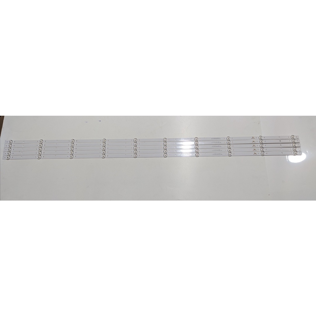Kit 5 Barre LED DLED Per TV Hisense 58" &ndash; Modello JL.D580A1330-003AS-M-V01 &ndash; 10 LED 3V
