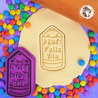 Cortador de Biscoitos - Lápis - Dia dos Professores - Linha Premium - Koisaria